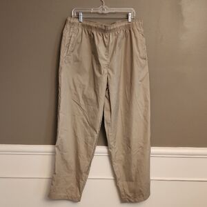 Izod Tan Classic Straight-Leg Golf Pants